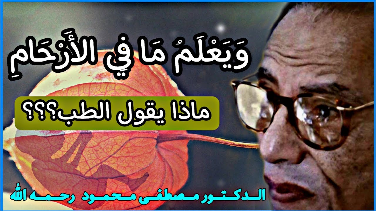 و يعلم ما في الأرحام - الدكتور مصطفى محمود رحمه الله Mostafa Mahmoud
